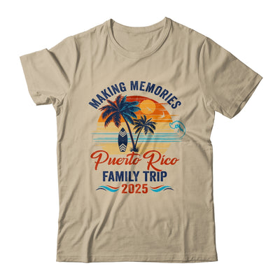 Puerto Rico Family Vacation 2025 Making Memories Together Trip Shirt & Tank Top | siriusteestore