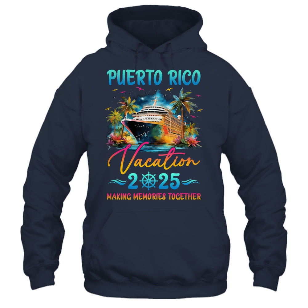 Puerto Rico Family Vacation 2025 Matching Group Summer Shirt & Tank Top | siriusteestore