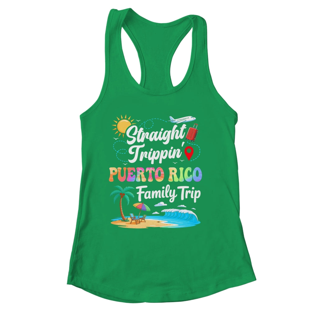 Puerto Rico Family Vacation 2025 Straight Trippin Trip Shirt & Tank Top | siriusteestore