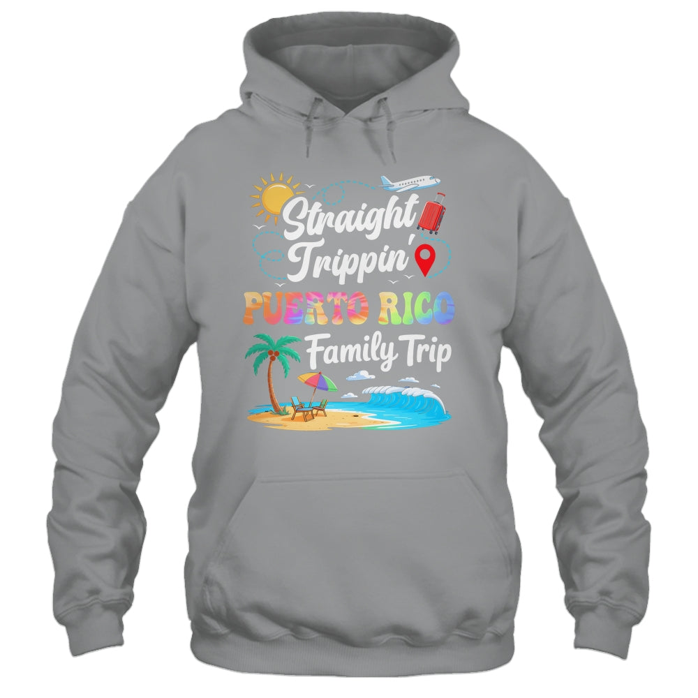 Puerto Rico Family Vacation 2025 Straight Trippin Trip Shirt & Tank Top | siriusteestore