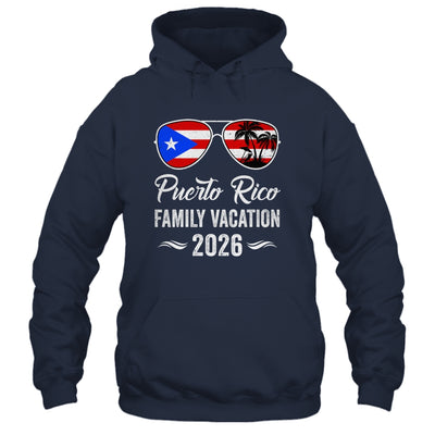 Puerto Rico Family Vacation 2026 Beach Summer Trip Glasses Shirt & Tank Top | siriusteestore