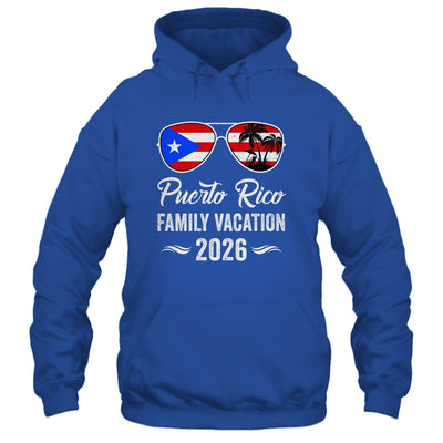 Puerto Rico Family Vacation 2026 Beach Summer Trip Glasses Shirt & Tank Top | siriusteestore