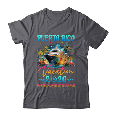 Puerto Rico Family Vacation 2026 Matching Group Summer Shirt & Tank Top | siriusteestore