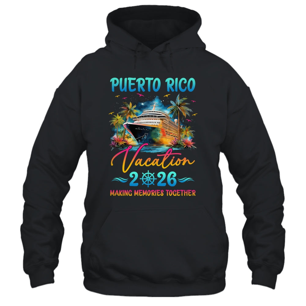 Puerto Rico Family Vacation 2026 Matching Group Summer Shirt & Tank Top | siriusteestore