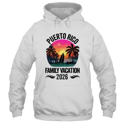 Puerto Rico Family Vacation 2026 Matching Outfits Beach Summer Shirt & Tank Top | siriusteestore