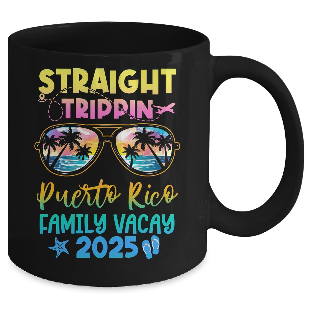 Puerto Rico Family Vacay Vacation 2025 Straight Trippin Mug | siriusteestore