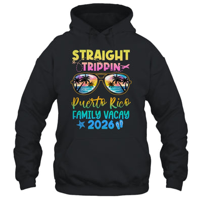 Puerto Rico Family Vacay Vacation 2026 Straight Trippin Shirt & Tank Top | siriusteestore