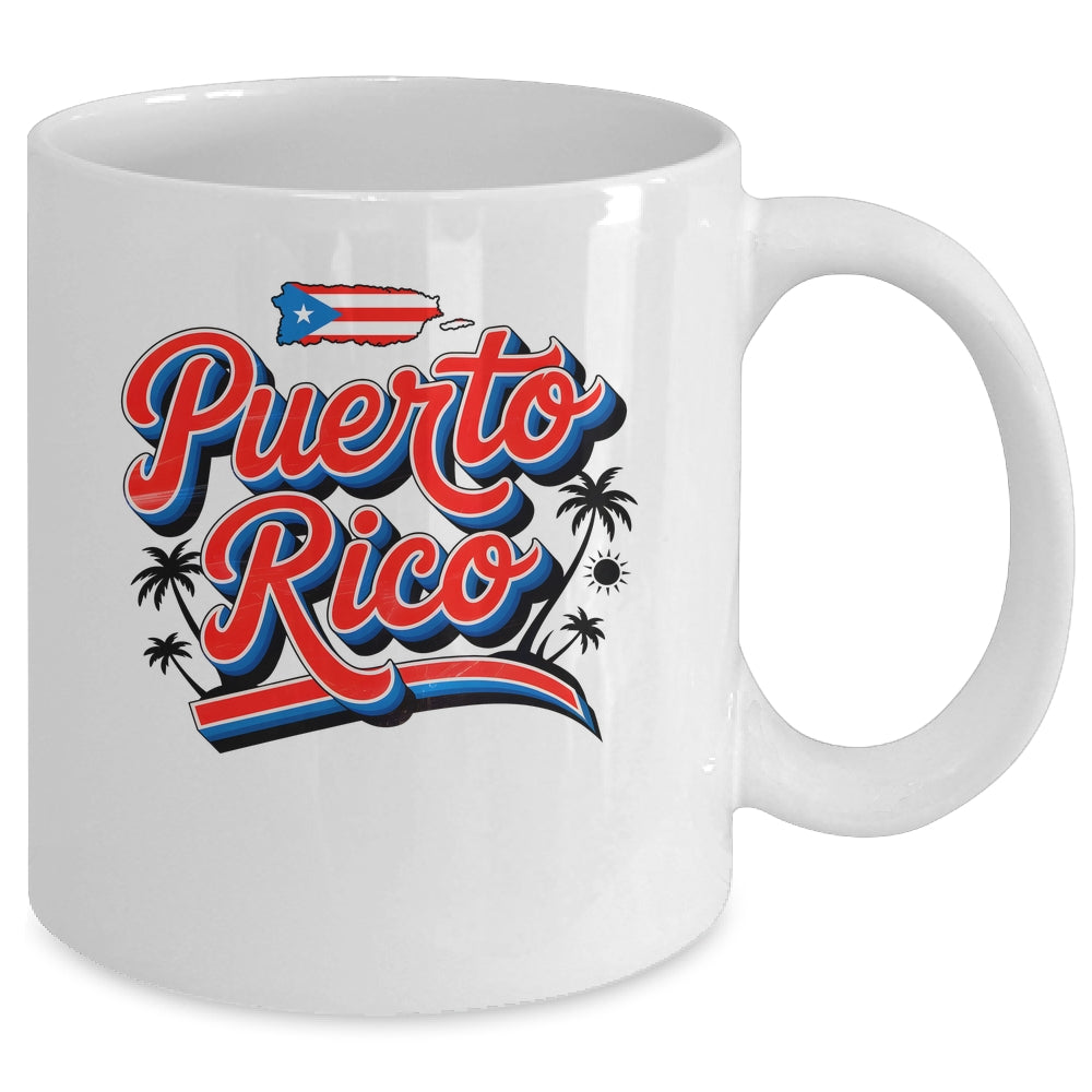 Puerto Rico Flag Boricua Puerto Rican Hispanic Heritage Mug | siriusteestore