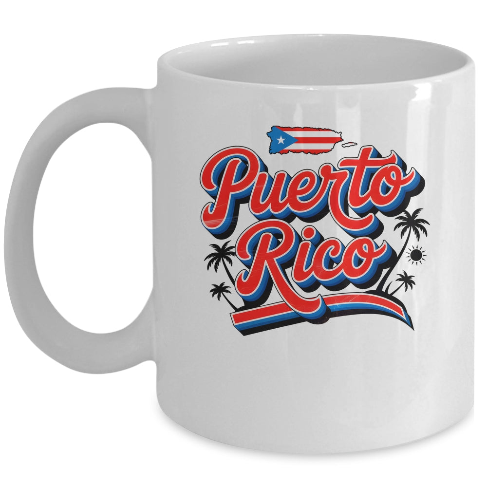 Puerto Rico Flag Boricua Puerto Rican Hispanic Heritage Mug | siriusteestore