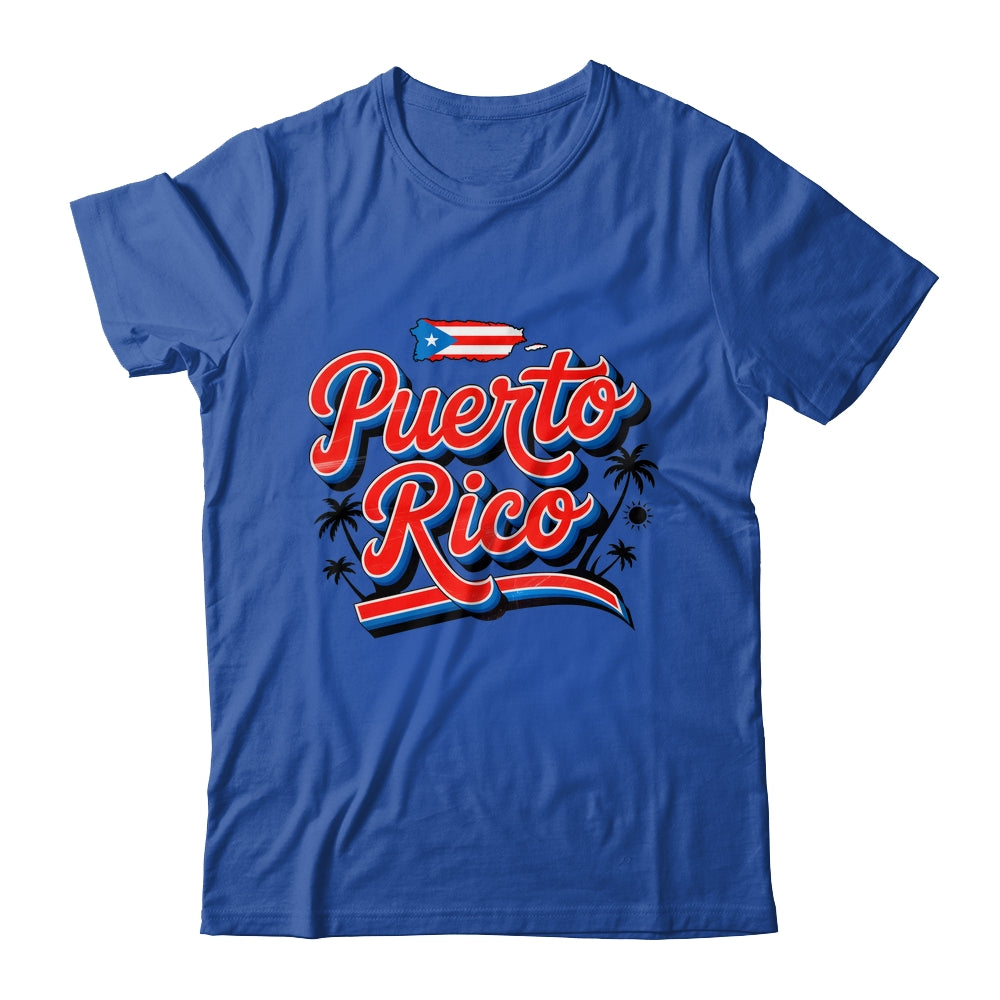 Puerto Rico Flag Boricua Puerto Rican Hispanic Heritage Shirt & Tank Top | siriusteestore