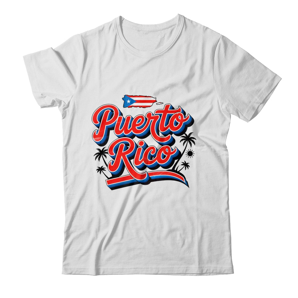 Puerto Rico Flag Boricua Puerto Rican Hispanic Heritage Shirt & Tank Top | siriusteestore