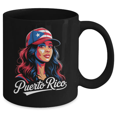 Puerto Rico Flag Boricua Puerto Rican Women Heritage Graphic Mug | siriusteestore