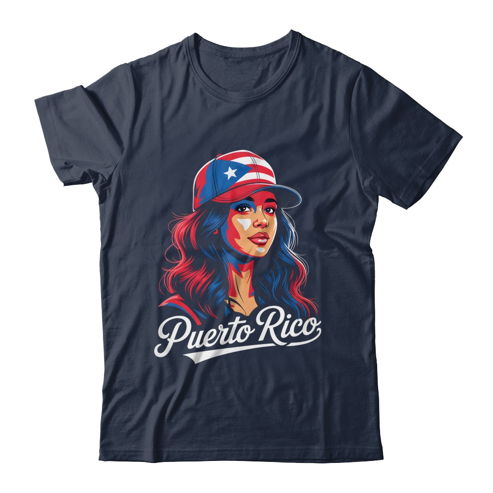 Puerto Rico Flag Boricua Puerto Rican Women Heritage Graphic Shirt & Tank Top | siriusteestore