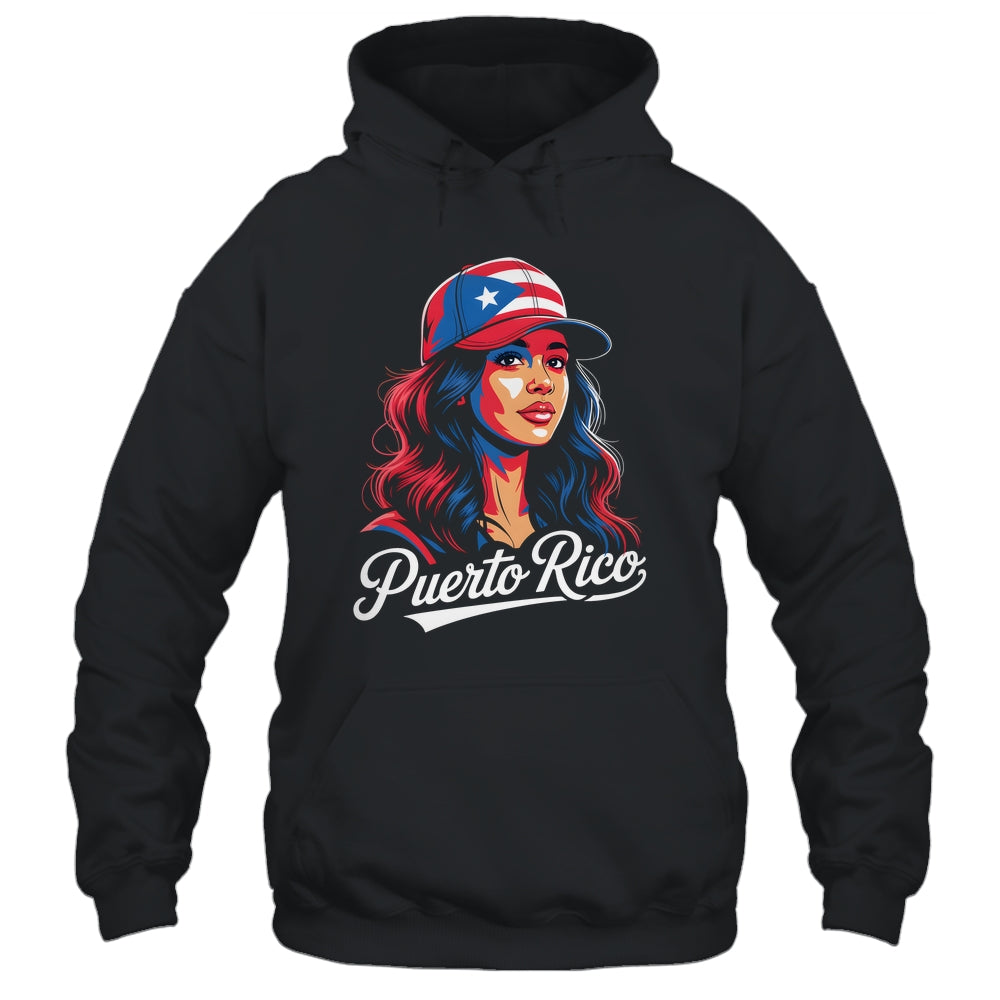 Puerto Rico Flag Boricua Puerto Rican Women Heritage Graphic Shirt & Tank Top | siriusteestore