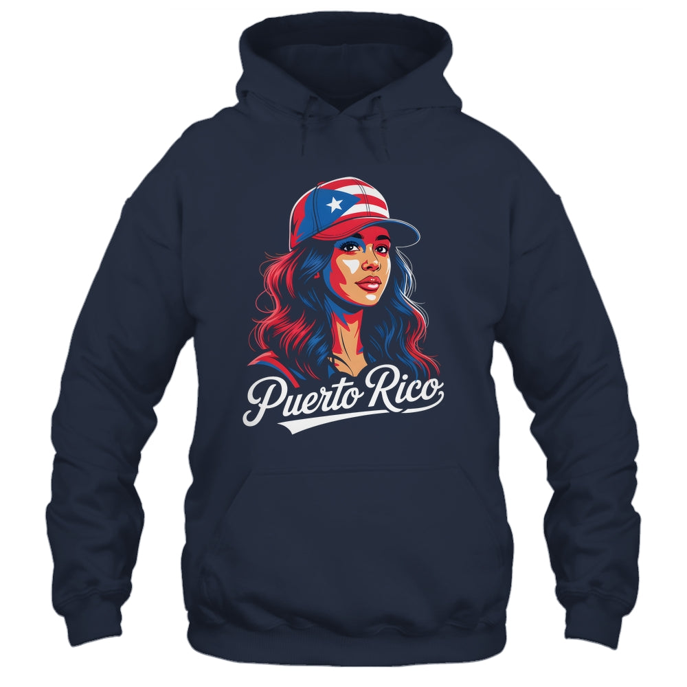 Puerto Rico Flag Boricua Puerto Rican Women Heritage Graphic Shirt & Tank Top | siriusteestore