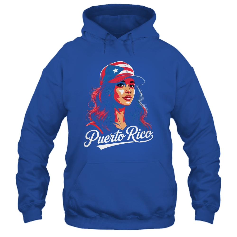 Puerto Rico Flag Boricua Puerto Rican Women Heritage Graphic Shirt & Tank Top | siriusteestore