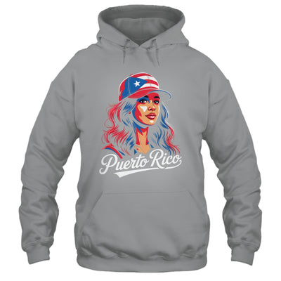 Puerto Rico Flag Boricua Puerto Rican Women Heritage Graphic Shirt & Tank Top | siriusteestore