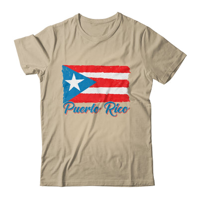 Puerto Rico Flag Hispanic Heritage Month Boricua Rican Retro Shirt & Tank Top | siriusteestore