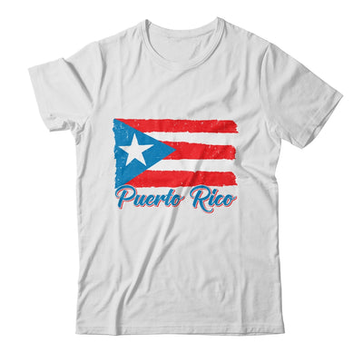 Puerto Rico Flag Hispanic Heritage Month Boricua Rican Retro Shirt & Tank Top | siriusteestore