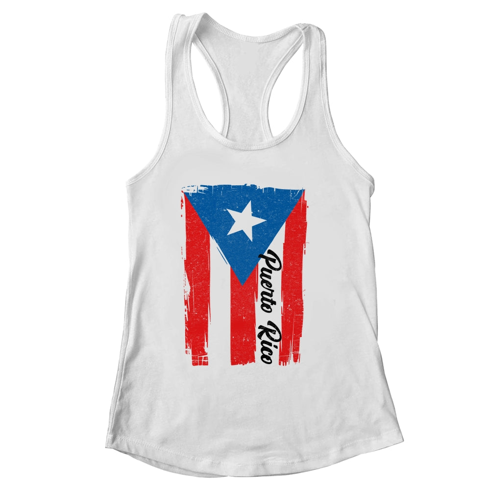 Puerto Rico Flag Hispanic Heritage Month Boricua Rican Shirt & Tank Top | siriusteestore