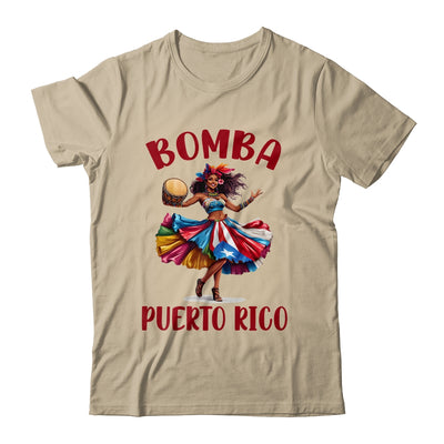 Puerto Rico Flag Hispanic Heritage Month Women Bomba Dancer Shirt & Tank Top | siriusteestore