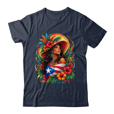 Puerto Rico Flag Pride Girl Women Heritage Cultural Tropical Shirt & Tank Top | siriusteestore