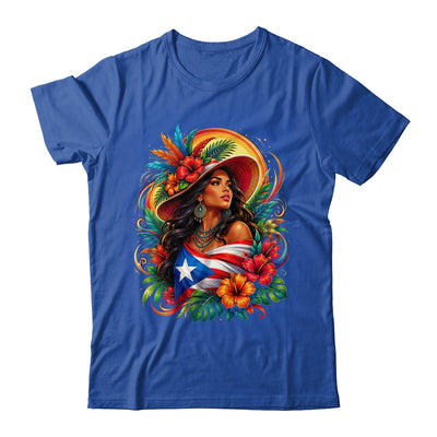 Puerto Rico Flag Pride Girl Women Heritage Cultural Tropical Shirt & Tank Top | siriusteestore