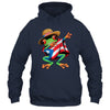 Puerto Rico Frog Coqui Dabbing Poncho Puerto Rican Flag Shirt & Tank Top | siriusteestore
