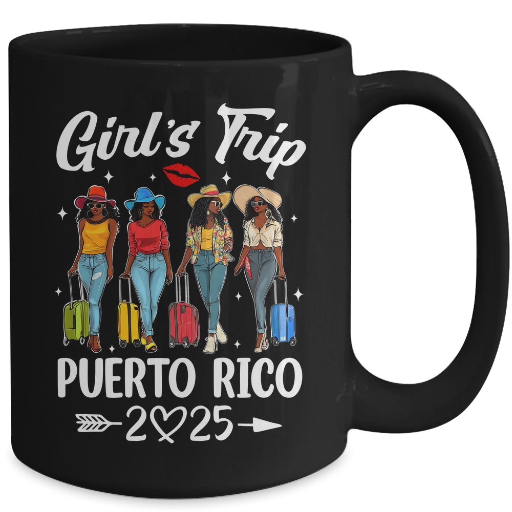 Puerto Rico Girls Trip 2025 Birthday Squad Women Vacation Mug | siriusteestore