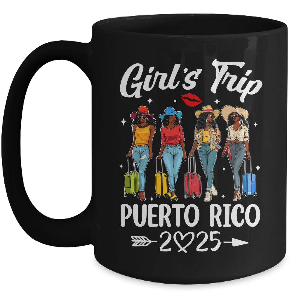 Puerto Rico Girls Trip 2025 Birthday Squad Women Vacation Mug | siriusteestore