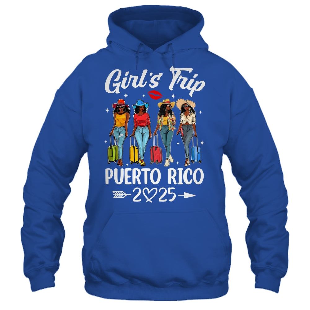 Puerto Rico Girls Trip 2025 Birthday Squad Women Vacation Shirt & Tank Top | siriusteestore