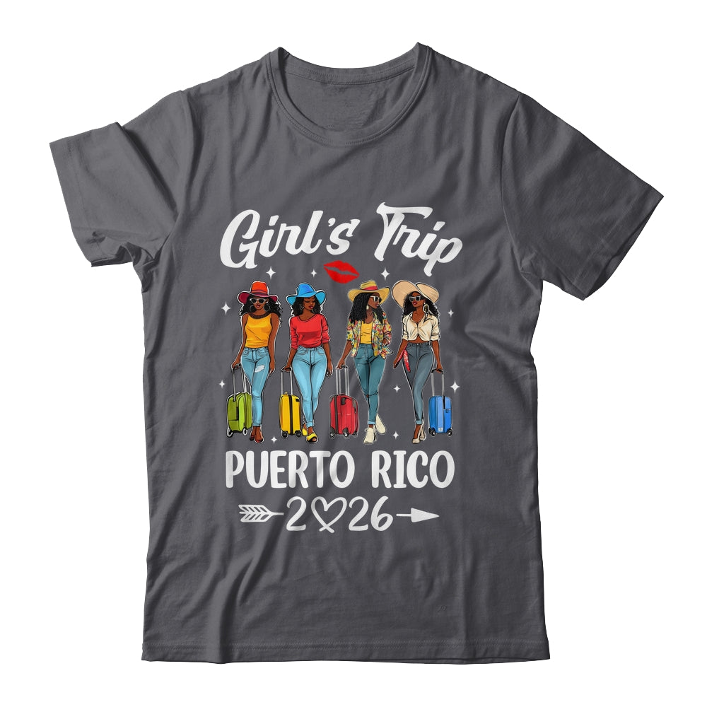 Puerto Rico Girls Trip 2026 Birthday Squad Women Vacation Shirt & Tank Top | siriusteestore