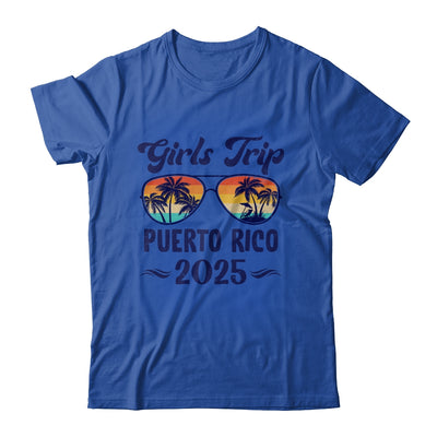 Puerto Rico Girls Trip Beach Vacation 2025 Matching Group Shirt & Tank Top | siriusteestore