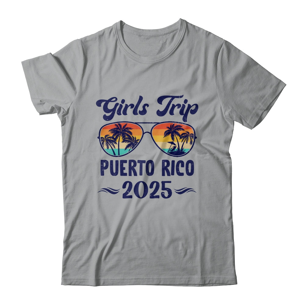 Puerto Rico Girls Trip Beach Vacation 2025 Matching Group Shirt & Tank Top | siriusteestore