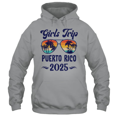 Puerto Rico Girls Trip Beach Vacation 2025 Matching Group Shirt & Tank Top | siriusteestore
