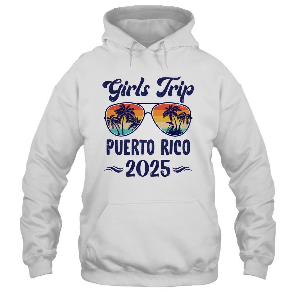 Puerto Rico Girls Trip Beach Vacation 2025 Matching Group Shirt & Tank Top | siriusteestore