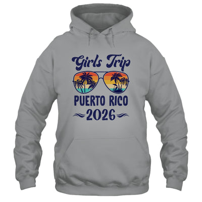 Puerto Rico Girls Trip Beach Vacation 2026 Matching Group Shirt & Tank Top | siriusteestore