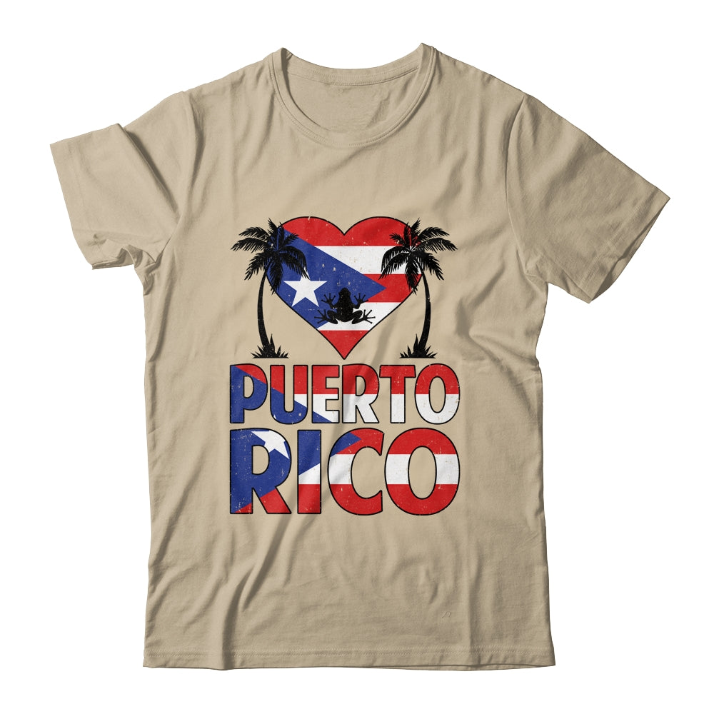 Puerto Rico I Love Puerto Rico Flag Women Men Kids Boy Shirt & Tank Top | siriusteestore
