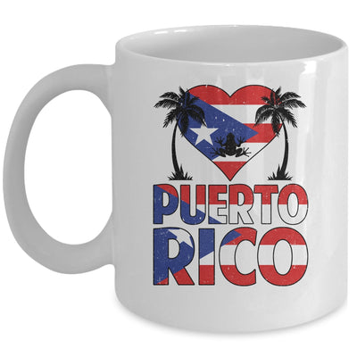 Puerto Rico I Love Puerto Rico Flag Women Men Kids Boy Mug | siriusteestore