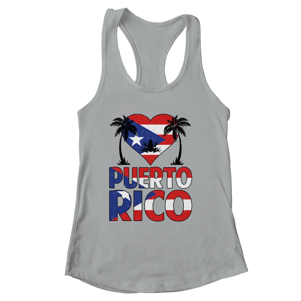Puerto Rico I Love Puerto Rico Flag Women Men Kids Boy Shirt & Tank Top | siriusteestore