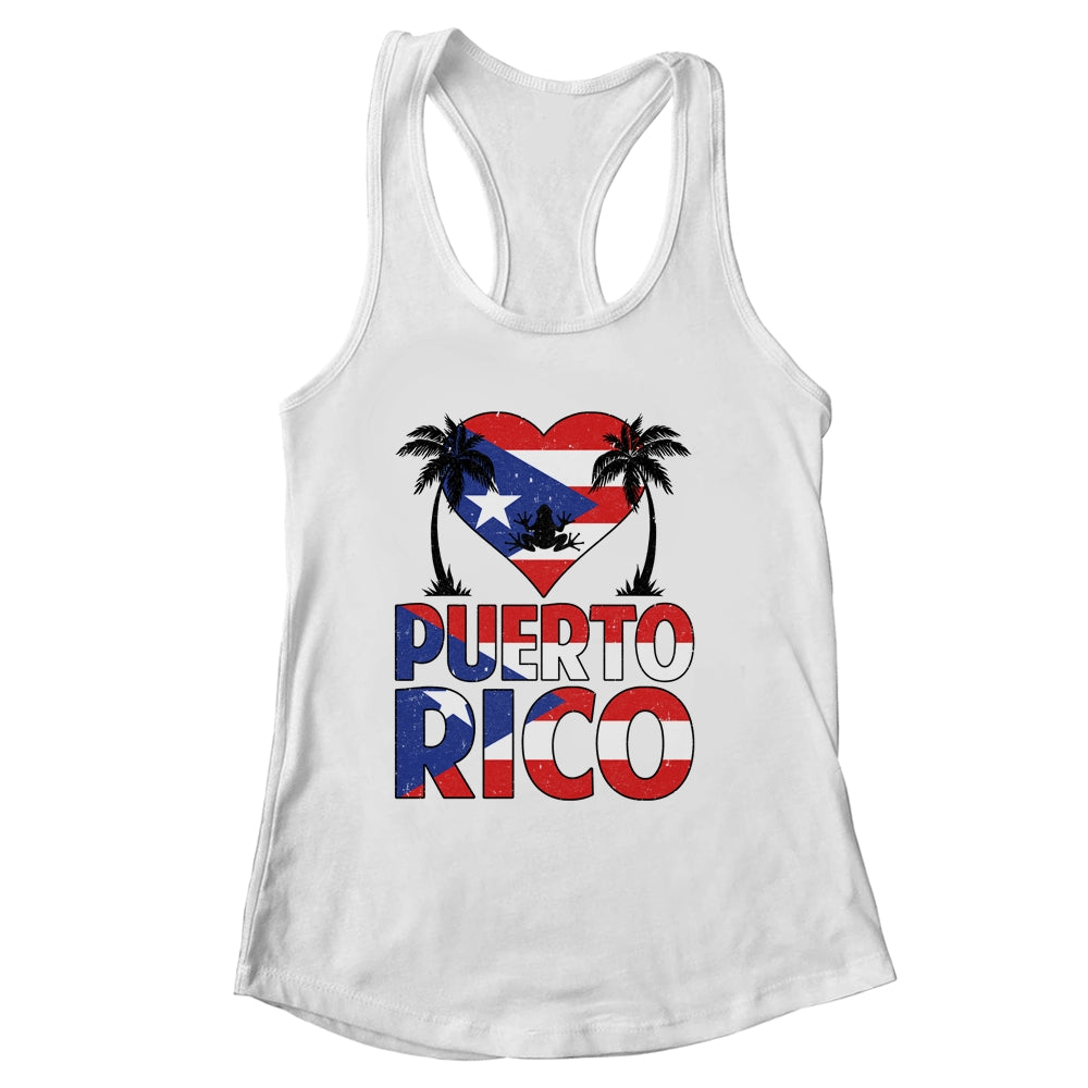 Puerto Rico I Love Puerto Rico Flag Women Men Kids Boy Shirt & Tank Top | siriusteestore
