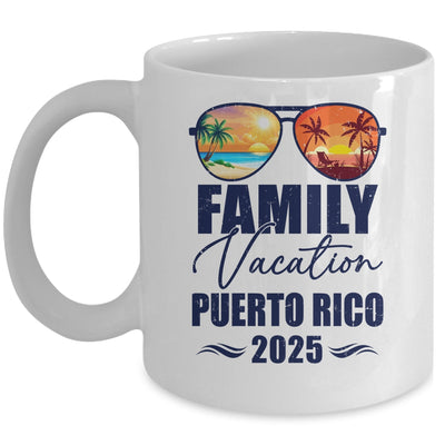 Puerto Rico Matching Family Vacation 2025 Making Memories Mug | siriusteestore