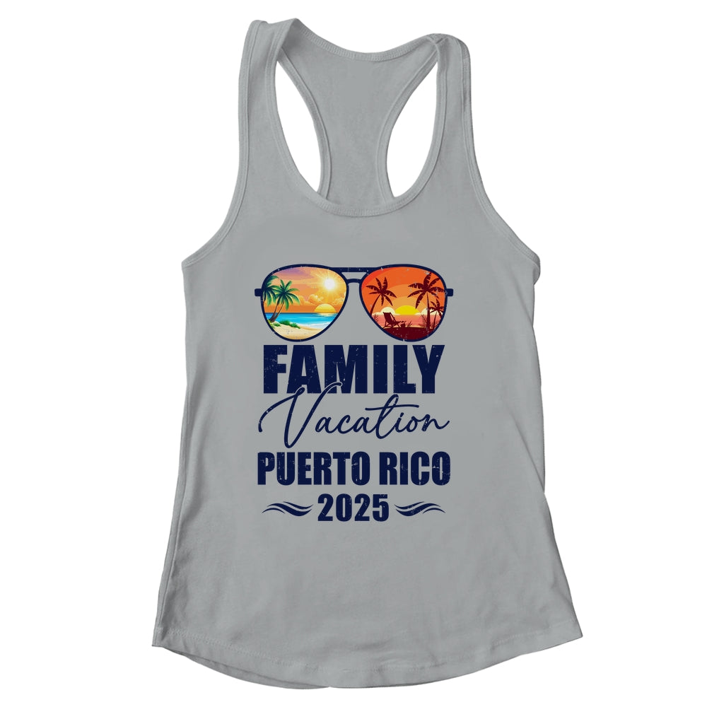 Puerto Rico Matching Family Vacation 2025 Making Memories Shirt & Tank Top | siriusteestore