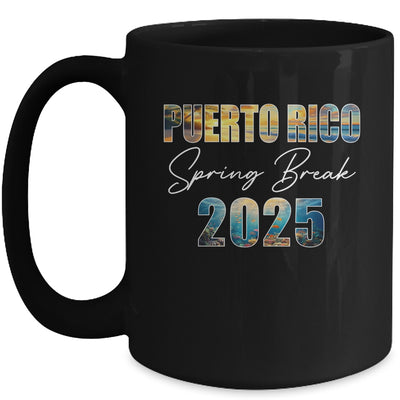 Puerto Rico Spring Break 2025 Summer Vacation Beach Mug | siriusteestore