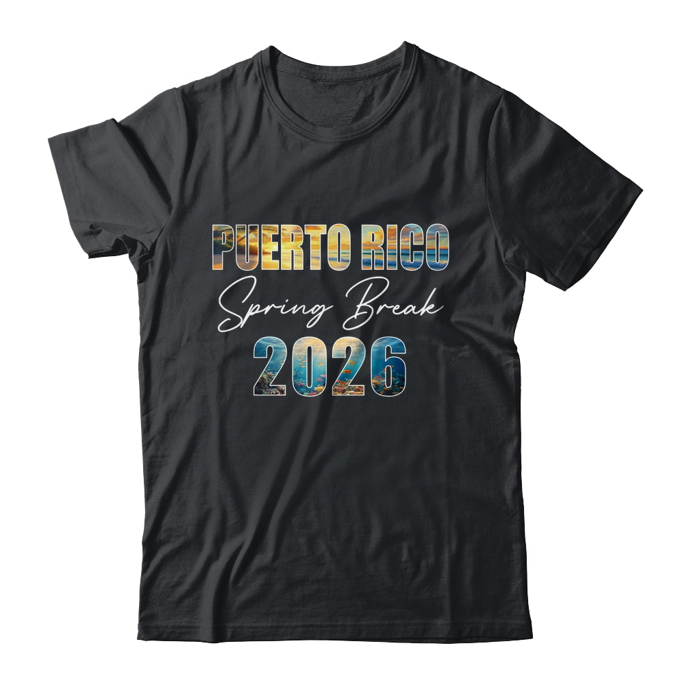 Puerto Rico Spring Break 2026 Summer Vacation Beach Shirt & Tank Top | siriusteestore