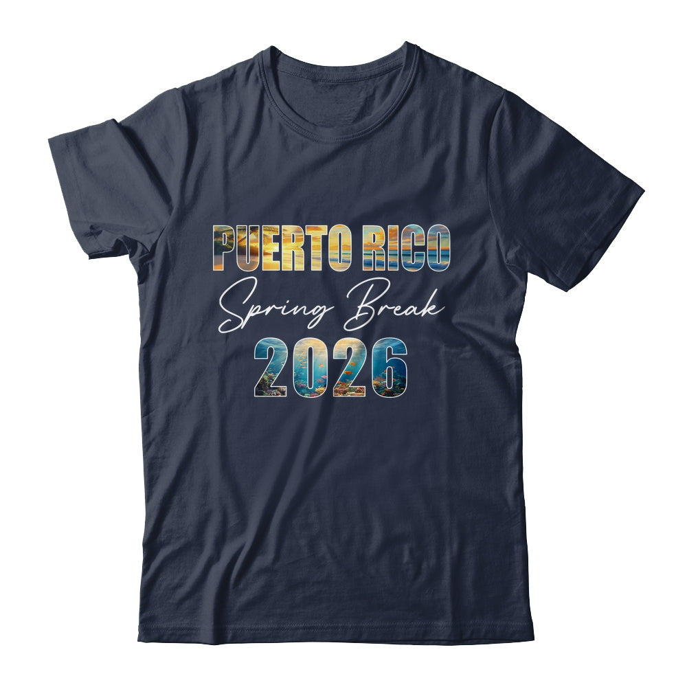 Puerto Rico Spring Break 2026 Summer Vacation Beach Shirt & Tank Top | siriusteestore