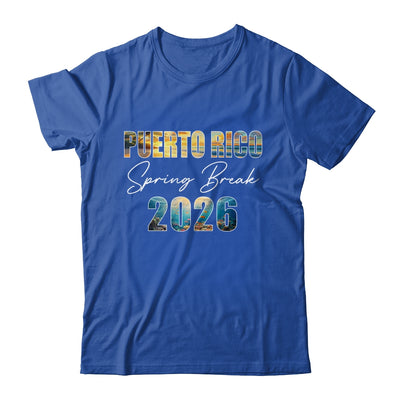 Puerto Rico Spring Break 2026 Summer Vacation Beach Shirt & Tank Top | siriusteestore