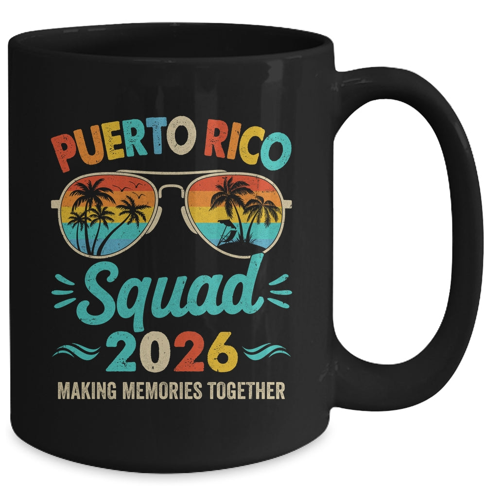 Puerto Rico Squad 2026 Vacation Friends Family Matching Group Mug | siriusteestore