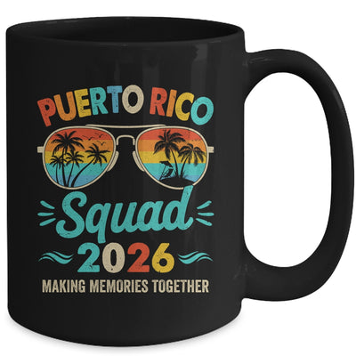 Puerto Rico Squad 2026 Vacation Friends Family Matching Group Mug | siriusteestore