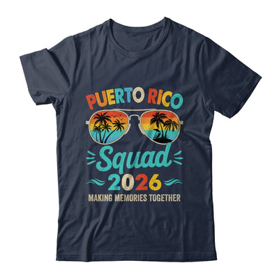 Puerto Rico Squad 2026 Vacation Friends Family Matching Group Shirt & Tank Top | siriusteestore